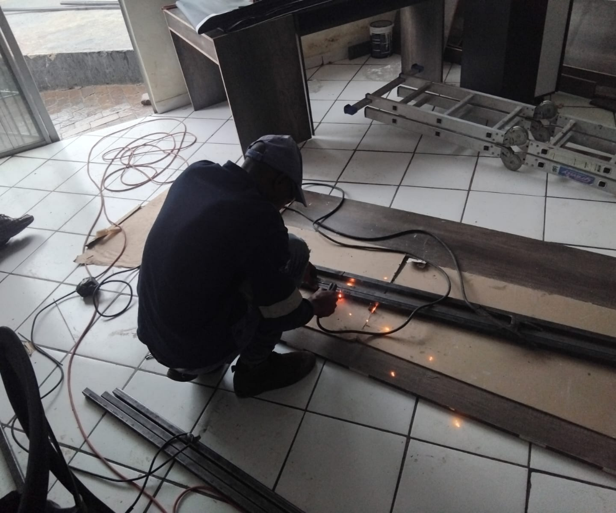 Blue Modern Plumbing Services Instagram Post